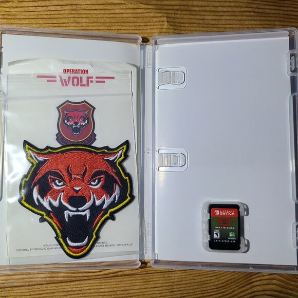 Operation Wolf Returns First Mission Nintendo Switch Game (CIB) - Picture 2 of 3